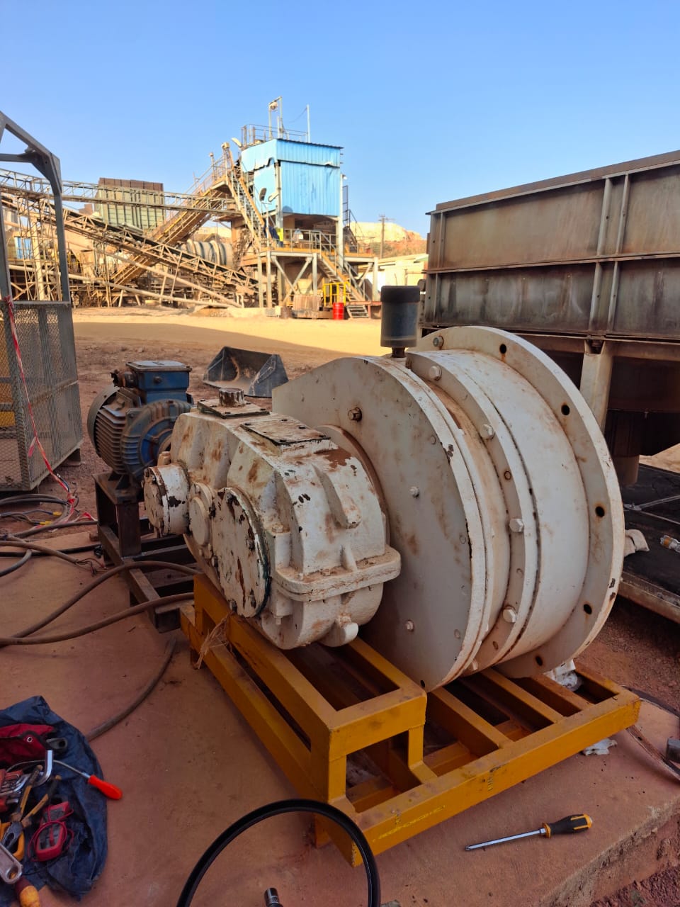 Remise en état complète d'un broyeur à boulets